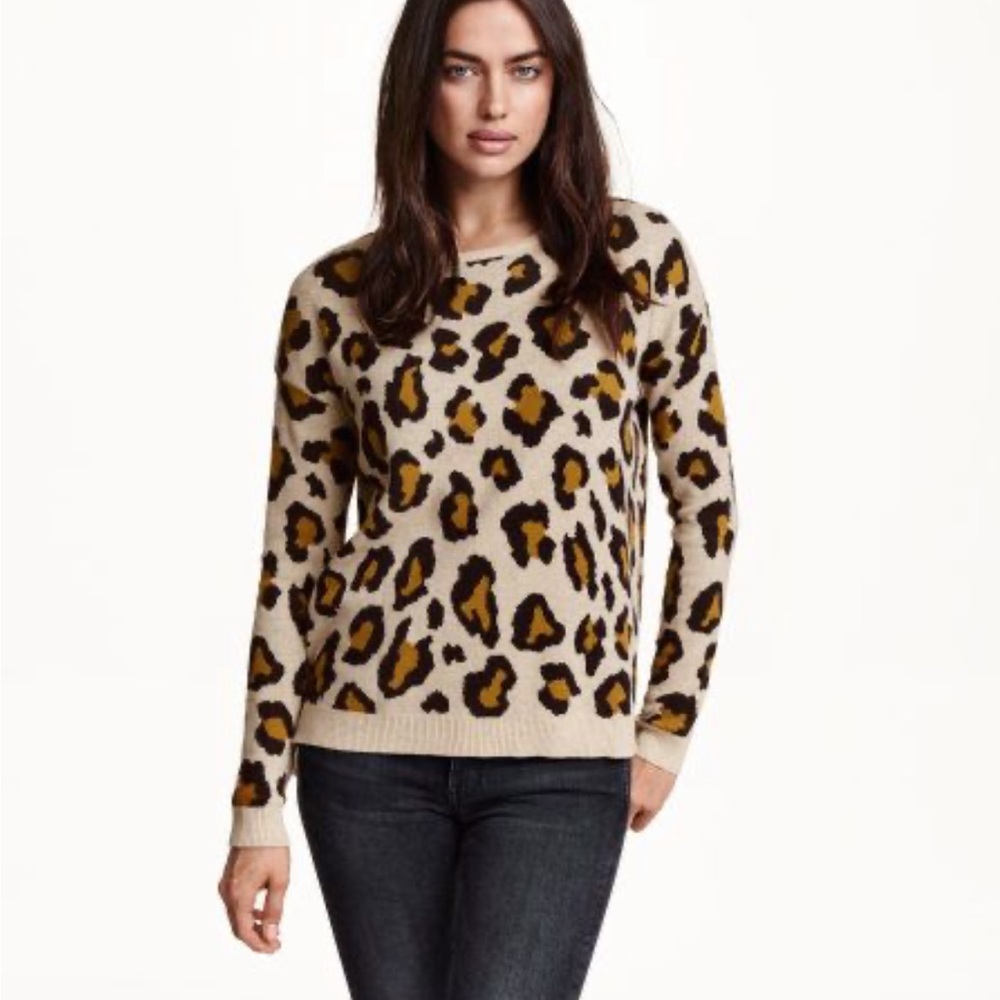Leopard sweater